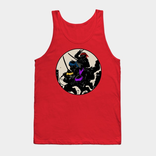 Night On The Town Tank Top by bigbadrobot